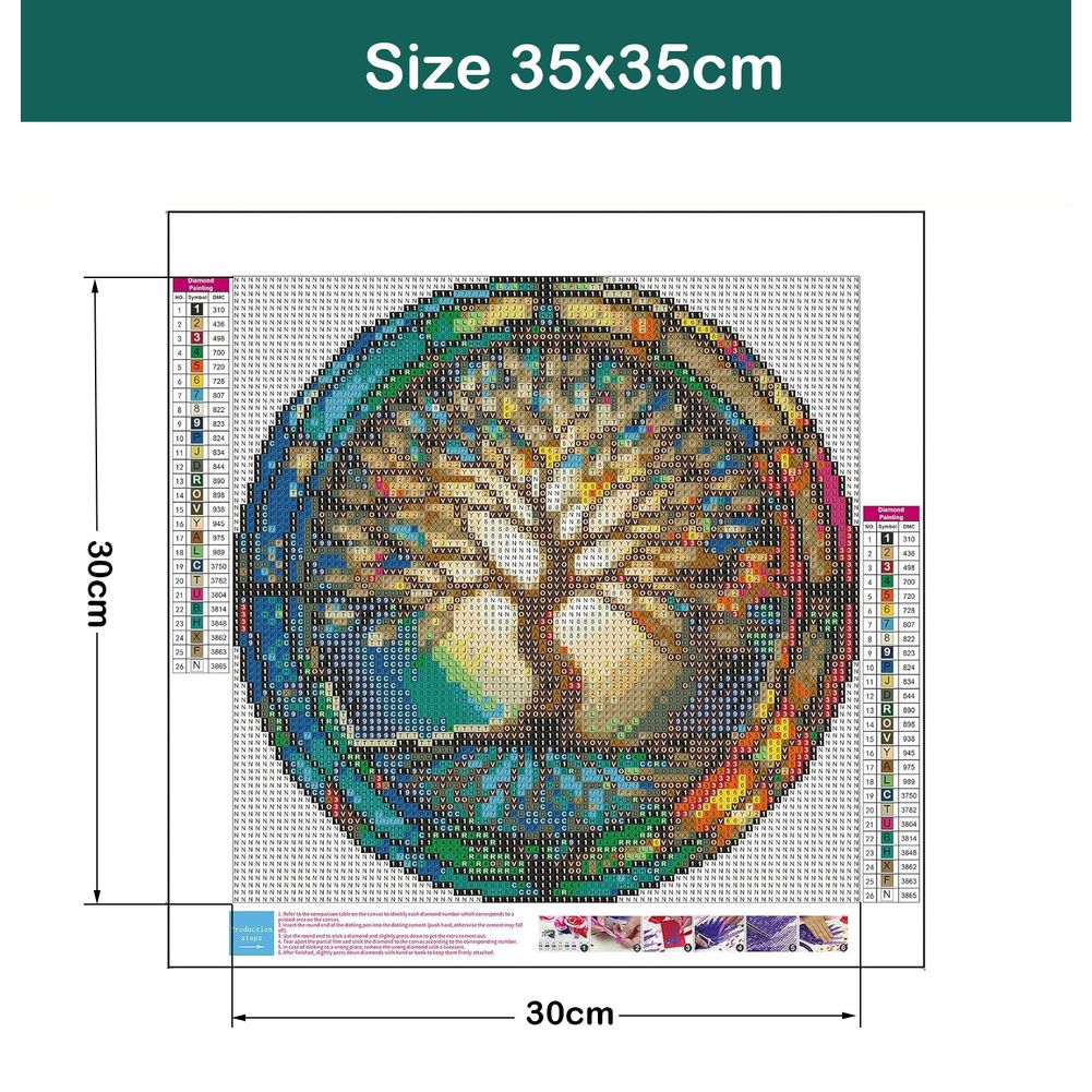 フルドリルダイヤモンド刺繍絵画クロスステッチキット白い赤ちゃ - Embroidery Xmas Decorations のレビューと価格