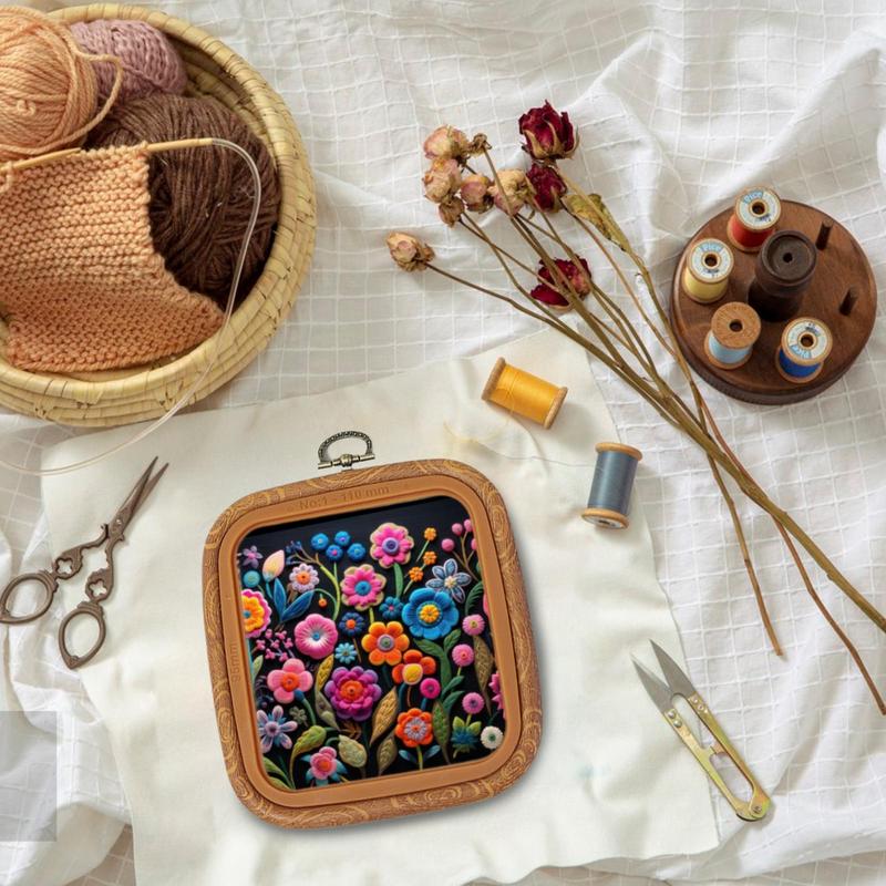 刺繍フープフレーム大型刺繍フープ正方形刺繍フレームラウンドキ - Embroidery Frame のレビューと価格