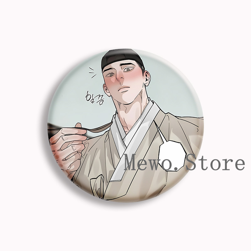 蓮の心臓アニメソフトボタンピンBL漫画ボーイズラブブローチバ - Embroidery Love のレビューと価格