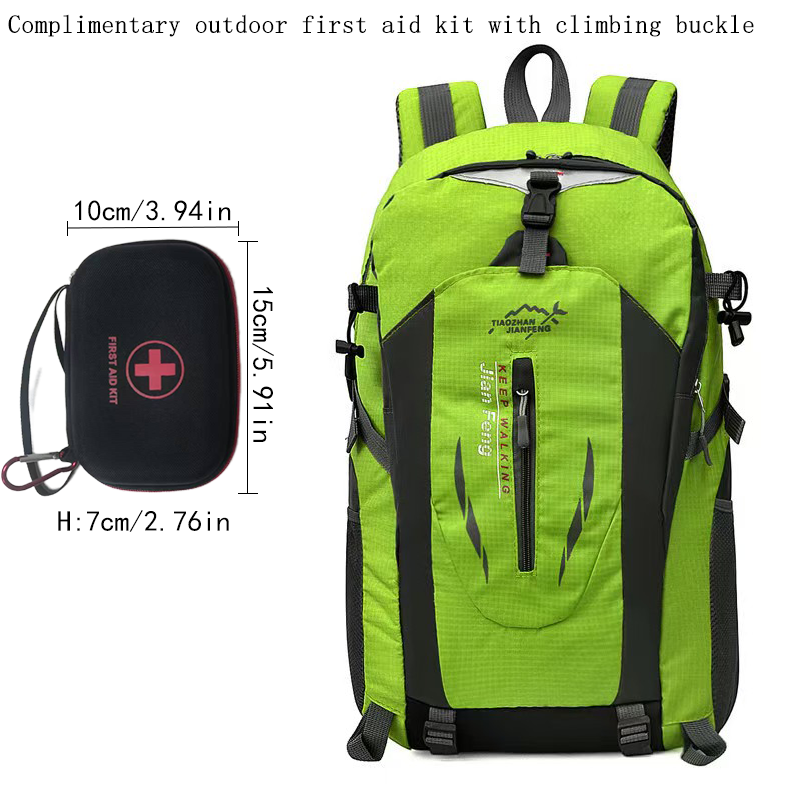 アウトドア用大容量バックパック、40L、無料の救急箱付き、ア - Embroidery Backpack Kit のレビューと価格