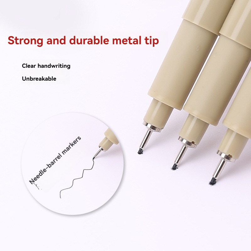 12色チップピグメントライナー マイクロンインクマーカーペン - Copic Marker Sketch のレビューと価格