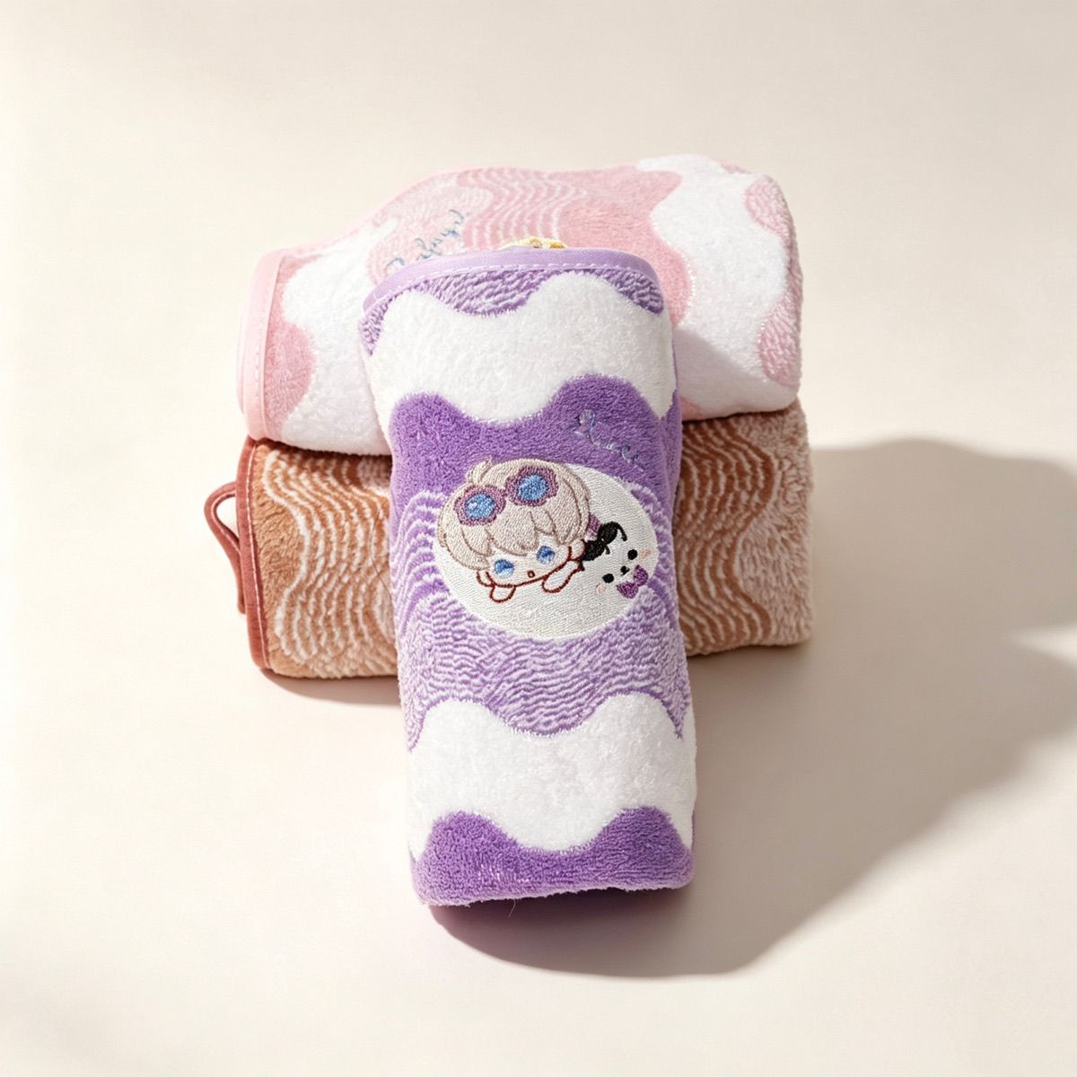 アニメ「ラブアンドディープスペース」コーラルフリースハンドタ - Embroidery Love のレビューと価格