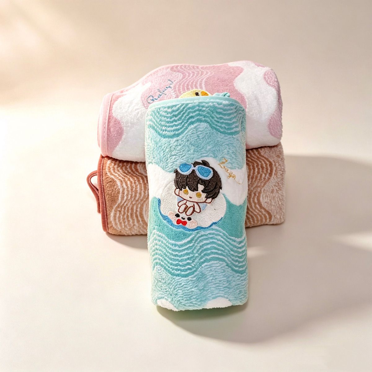 アニメ「ラブアンドディープスペース」コーラルフリースハンドタ - Embroidery Love のレビューと価格