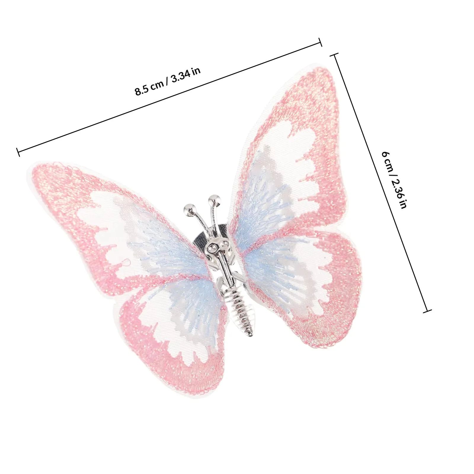 6/12 個 3D 動く蝶の刺繍自動車装飾センターコンソール - Embroidery Design 3D のレビューと価格