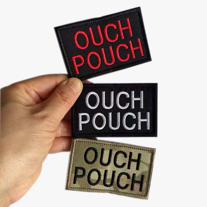 8*5CM OUCH パッチ/レターパッチ フックアンドルー - Embroidery Backpack Kit のレビューと価格