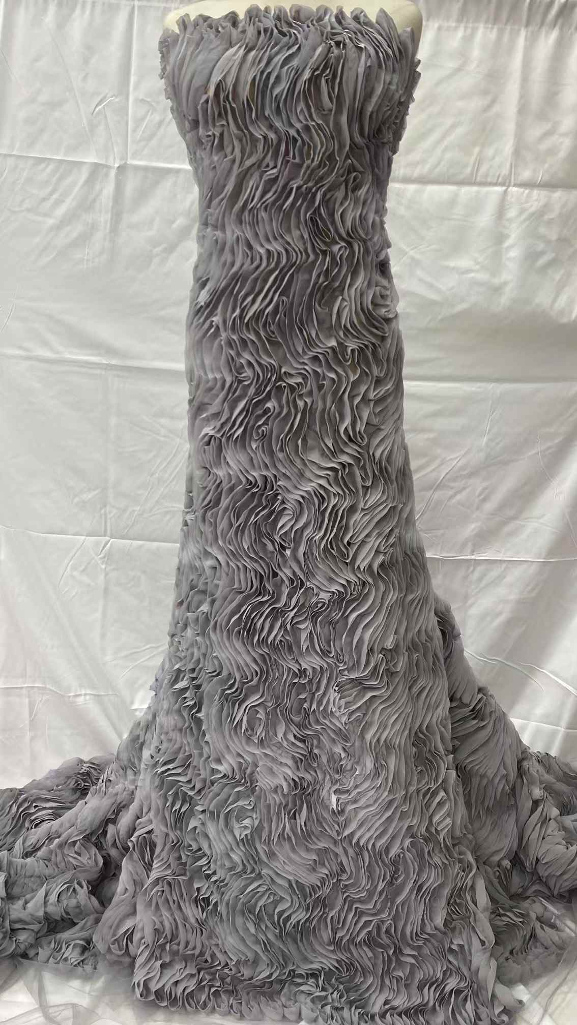 新デザインアフリカチュールレース生地 2025 高品質 3D - Embroidery Design 3D のレビューと価格