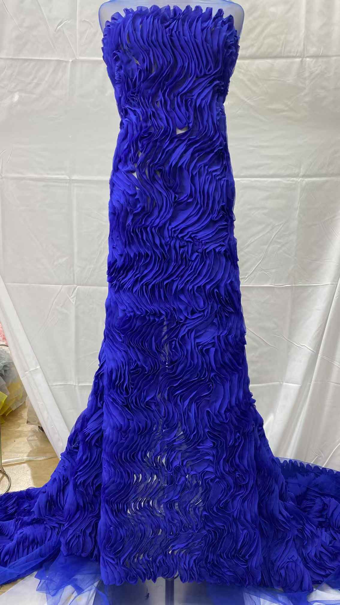 新デザインアフリカチュールレース生地 2025 高品質 3D - Embroidery Design 3D のレビューと価格