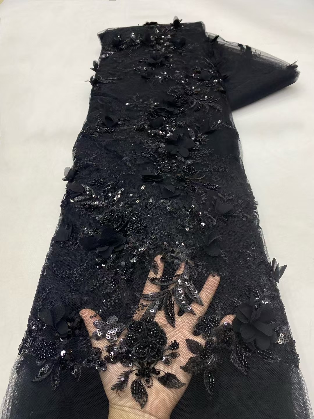 クーミヤ 女性用ドレス 刺繍ビーズ ネットレース スパンコー - Embroidery Net Fabric のレビューと価格