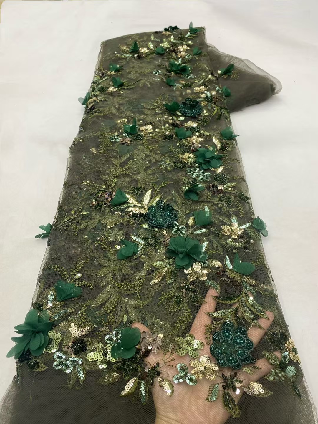 クーミヤ 女性用ドレス 刺繍ビーズ ネットレース スパンコー - Embroidery Net Fabric のレビューと価格