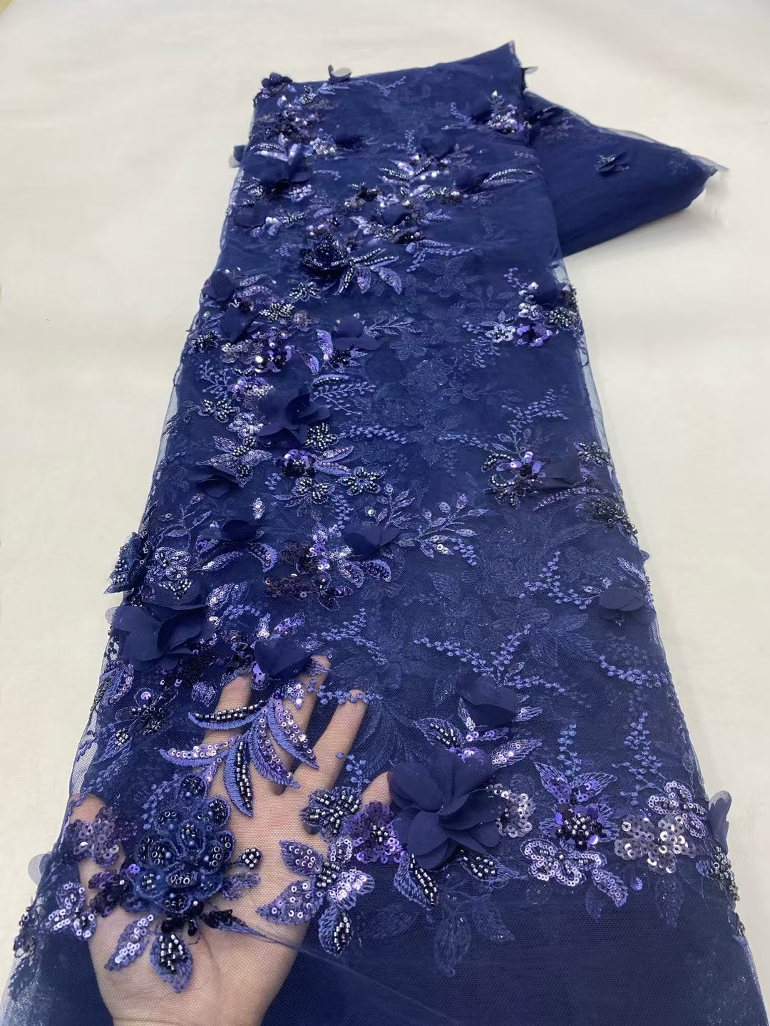 クーミヤ 女性用ドレス 刺繍ビーズ ネットレース スパンコー - Embroidery Net Fabric のレビューと価格