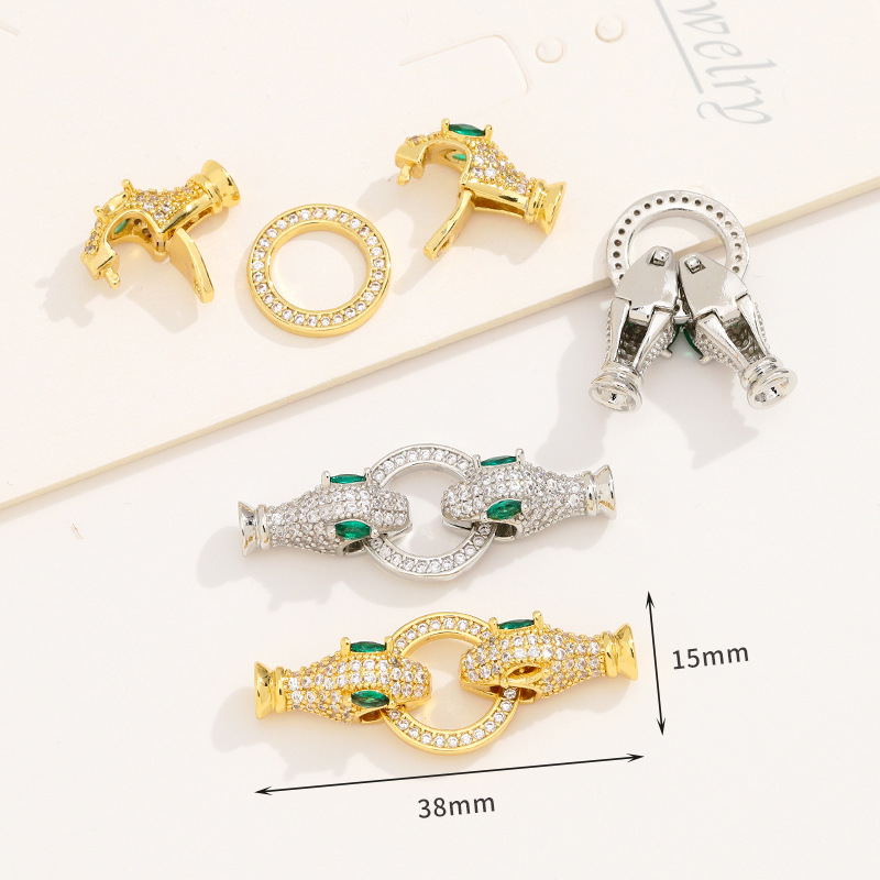 Juya 18K ゴールドメッキ装飾セクターファスナーコネク - Embroidery Art のレビューと価格